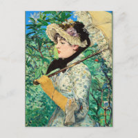 Jeanne Spring, famosa pintura de Edouard Manet