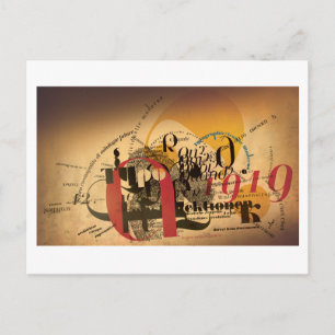 Postal Jeanne: Typo 1919