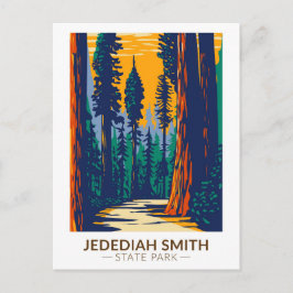 Postal Jedediah Smith Redwoods State Park California