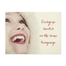 Jeder lächelt en derselben Sprache