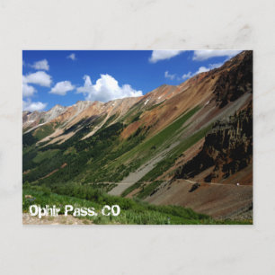 Postal Jeeps on Ophir Pass en Colorado