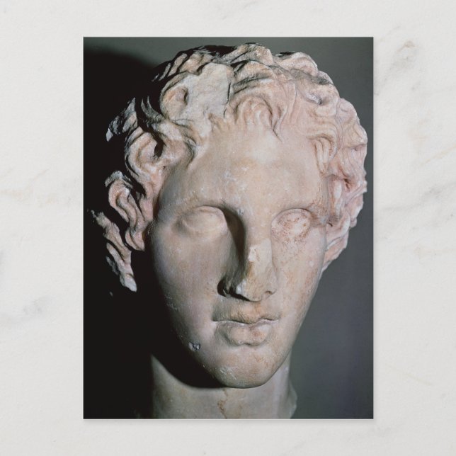 Postal Jefe de Alejandro Magno (Anverso)