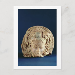 Postal Jefe de Ardhanarisvara, Newal, Unnao (terracota)