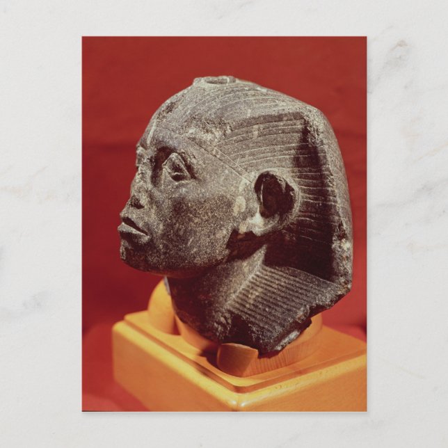 Postal Jefe de Sesostris III, de Medamud cerca (Anverso)
