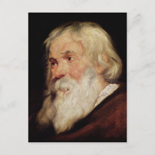 Postal Jefe de un anciano