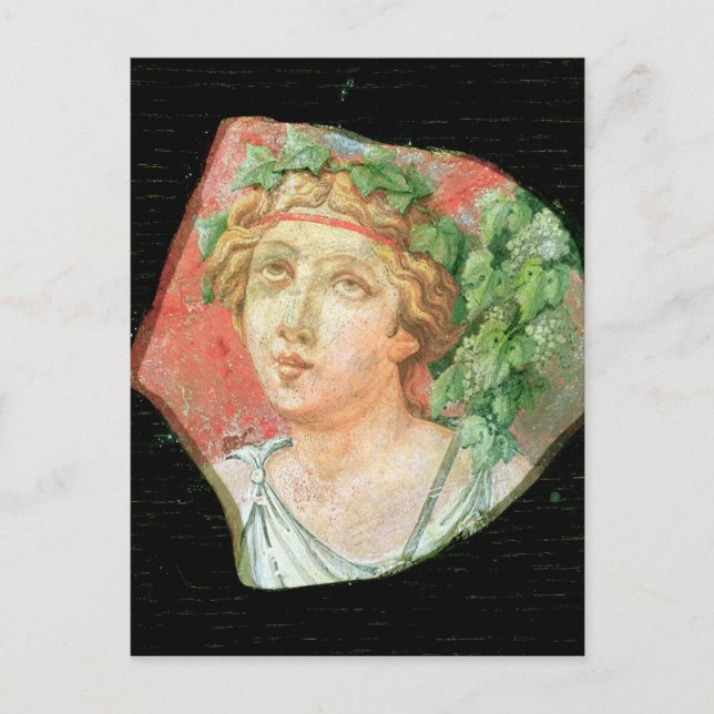 Postal Jefe de un bacchante (Anverso)