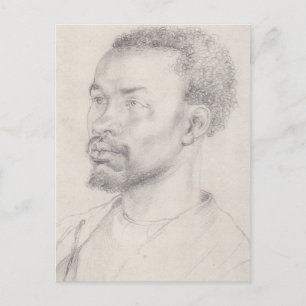 Postal Jefe de un Durer Africano