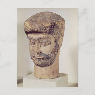 Postal Jefe de un hombre con cuentas, c.1800 a. C.