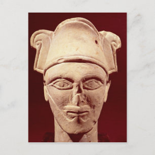 Postal Jefe de un jefe semita con influencia egipcia