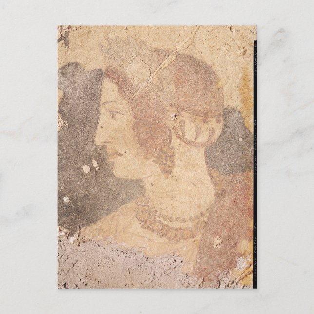 Postal Jefe de una joven, Velia (Anverso)