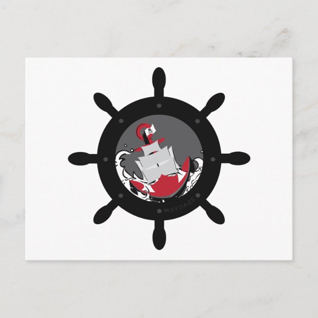 Postal jefe del capitán de maydaze (Anverso)