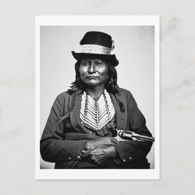 Postal Jefe Esatonyett, 1869 (foto b / p) (Anverso)