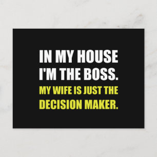 Postal Jefe Esposa Responsable