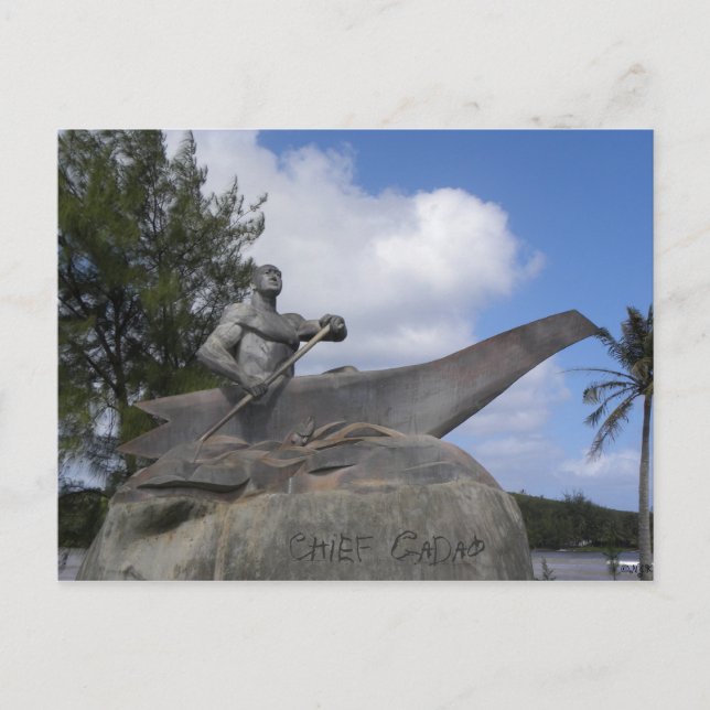 Postal Jefe Gadao (Anverso)