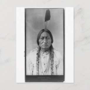 Postal Jefe indio indio lakota
