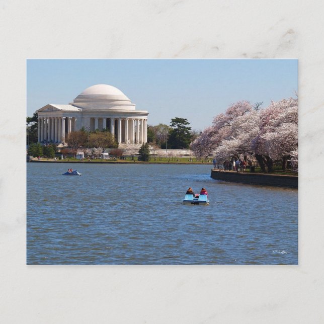 Postal Jefferson Memorial Washington DC (Anverso)
