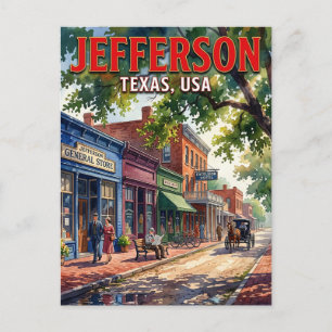 Postal Jefferson, Texas, EE. UU. EE. UU.