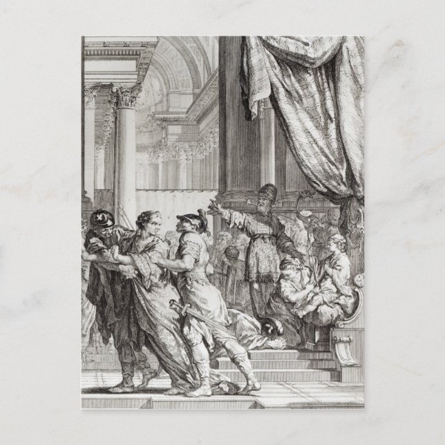 Postal Jehoiada, alto sacerdote de la proclamación de (Anverso)