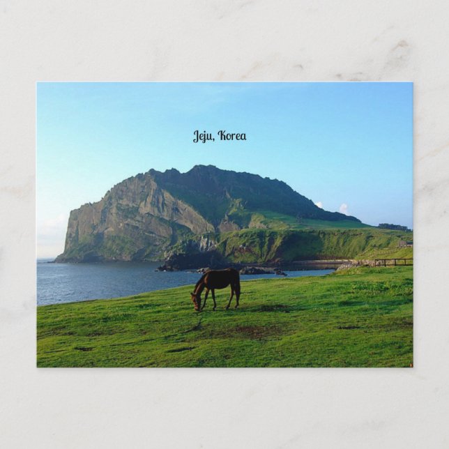 Postal Jeju, Corea (Anverso)