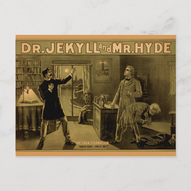 Postal Jekyll & Hyde - Postcard (Anverso)