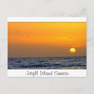 Postal Jekyll Island Sunrise