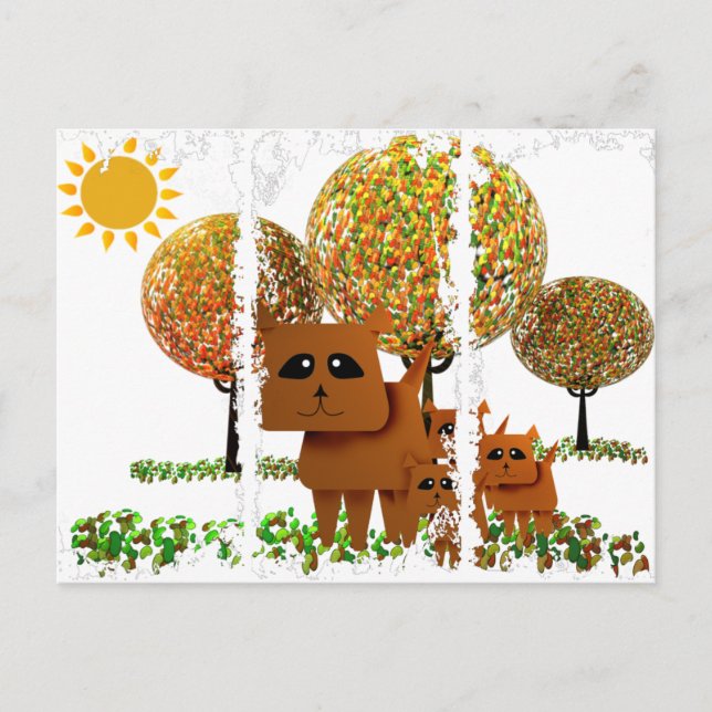 Postal Jelly Beans mandan (Anverso)