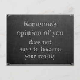 Postal Jemandes Meinung von dir