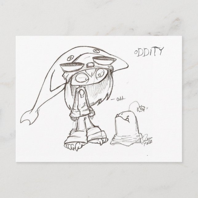 Postal jenn, Oddity (Anverso)