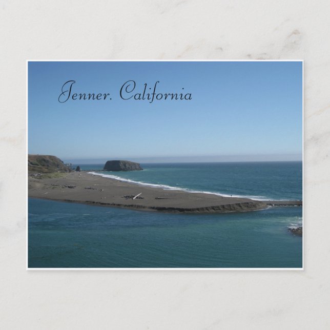 Postal Jenner California (Anverso)