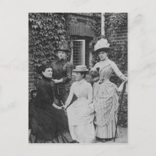 Postal Jennie Jerome, más tarde Lady Randolph Churchill