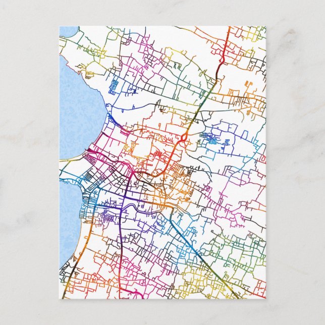 Postal Jepara Indonesia City Map (Anverso)