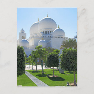 Postal Jeque Zayed Grand Mosque cubre con una cúpula 1