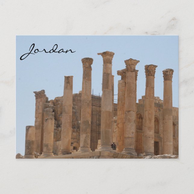 Postal jerárquicas columnas romanas (Anverso)