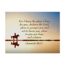 Jeremías 29:11 Porque conozco los planes que tengo