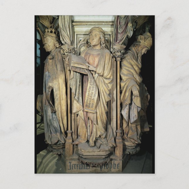 Postal Jeremías, David y Zacarías (Anverso)