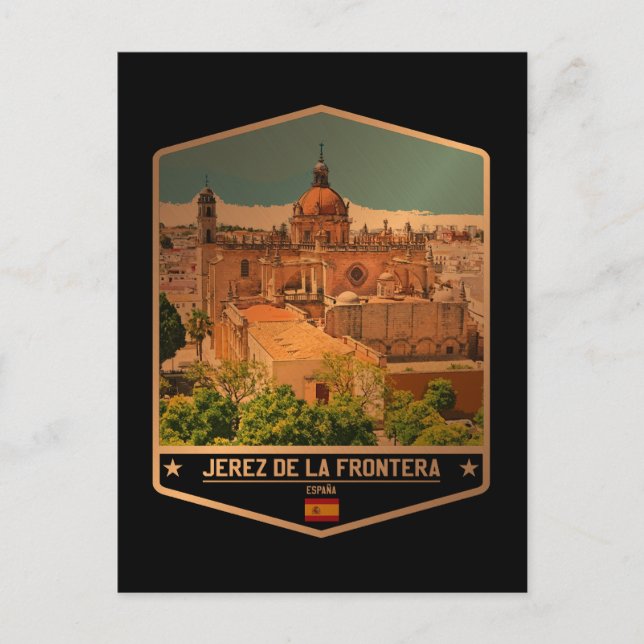 Postal Jerez de la Frontera (Anverso)