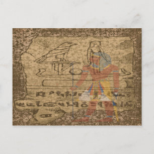 Postal Jeroglífico egipcio