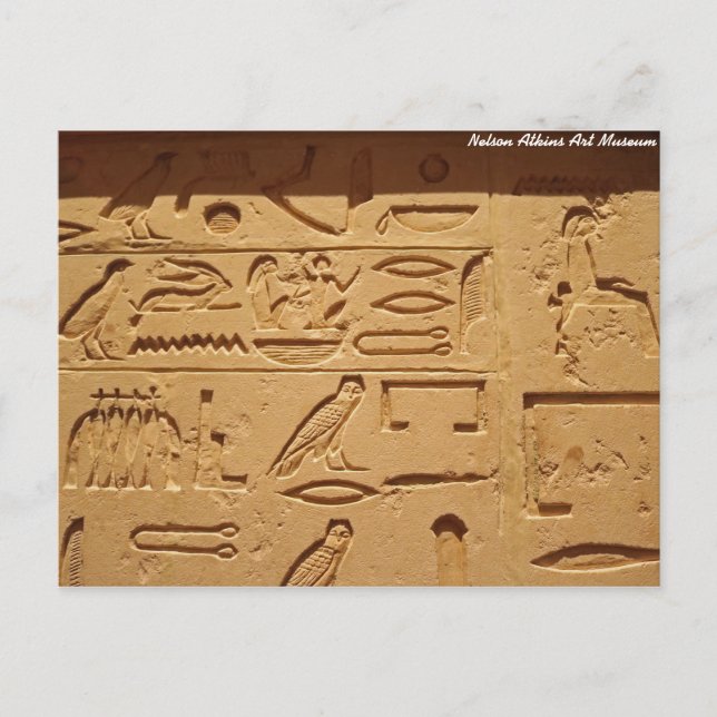 Postal Jeroglíficos (Anverso)