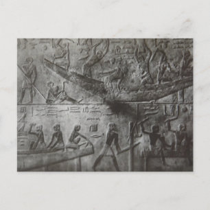 Postal Jeroglíficos de Egipto
