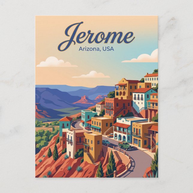 Postal Jerome Arizona (Anverso)