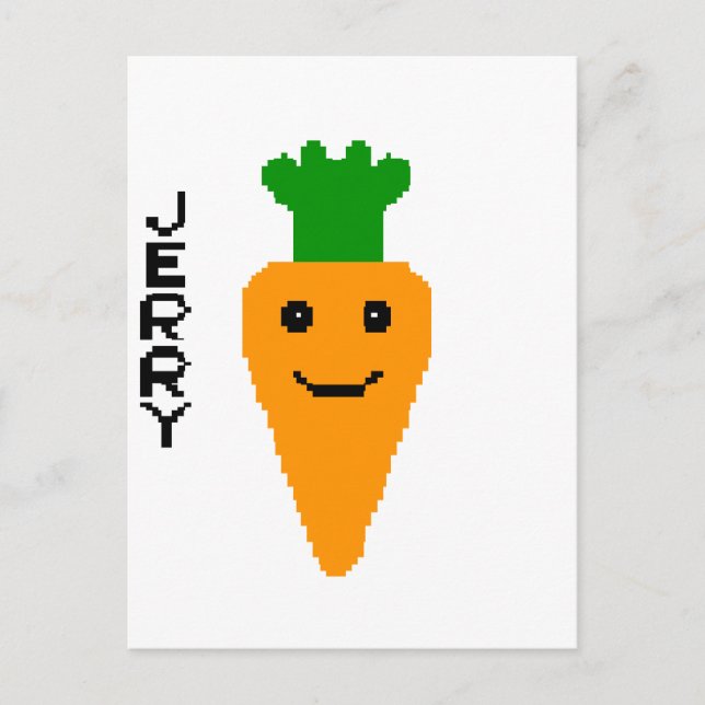 Postal Jerry The Carrot (Anverso)
