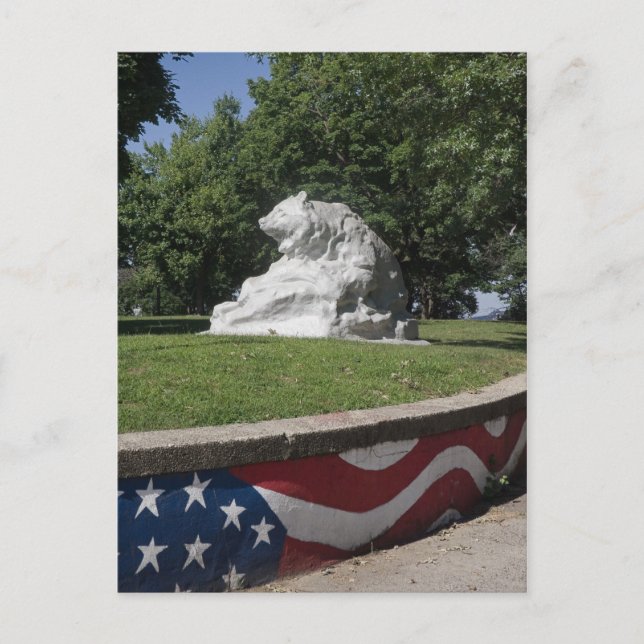 Postal Jersey City Bear (Anverso)