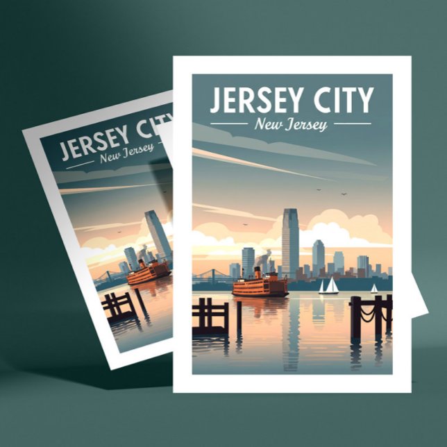Postal Jersey City New Jersey (Subido por el creador)