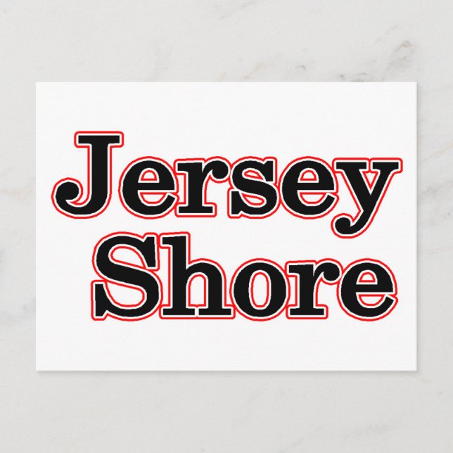Postal Jersey Shore (Anverso)