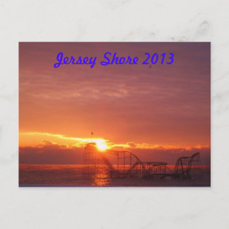 Postal Jersey Shore Sunrise
