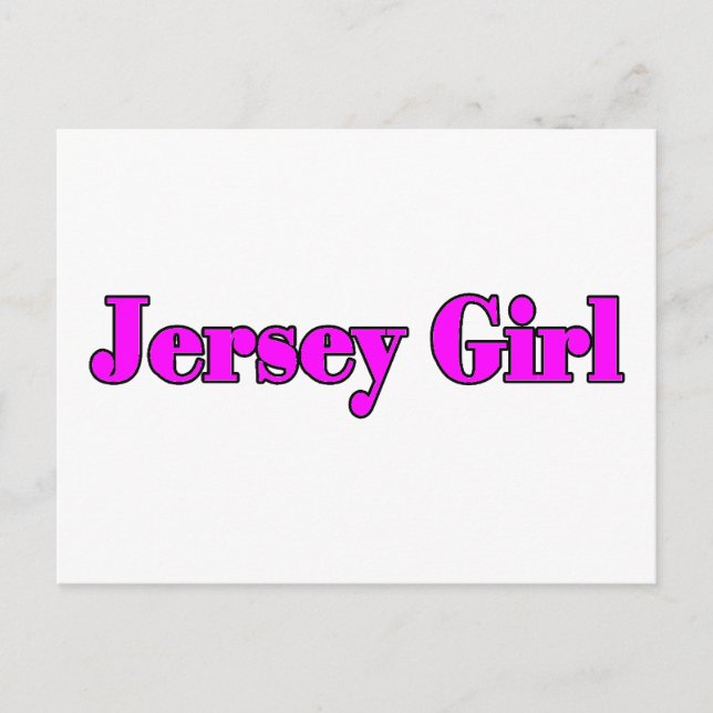 Postal jerseygirl2 (Anverso)