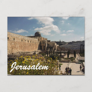 Postal Jerusalén
