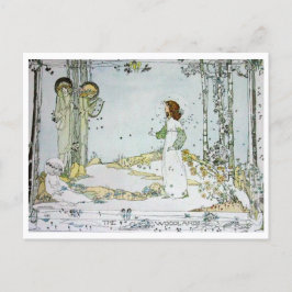 Postal Jessie M. King - El bosque