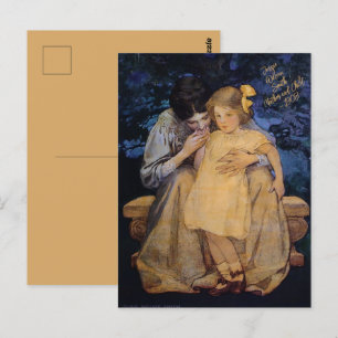 Postal Jessie Wilcox Smith Madre e hijo