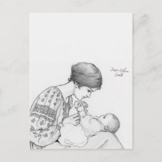 Postal Jessie Wilcox Smith Recién Nacido Color Me